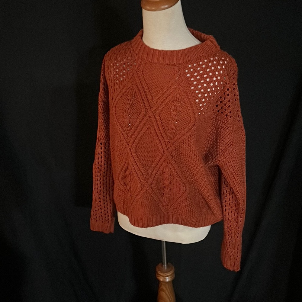 Cute rust color sweater